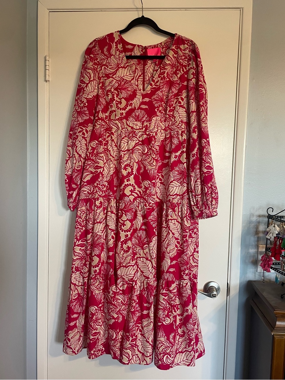 Lilly Pulitzer Tinslee Tiered Midi Dress